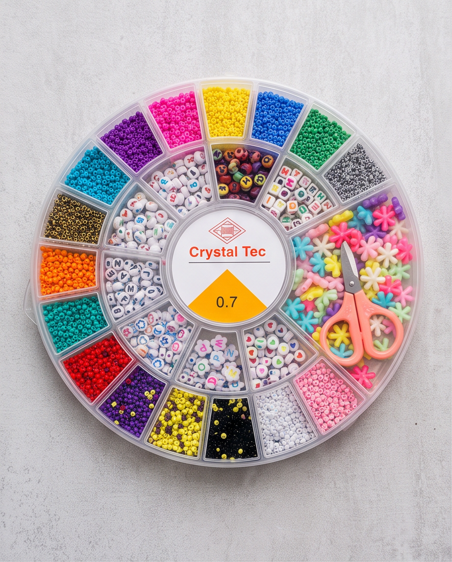 SET DE NINO PARA ARMAR PULSERAS MULTICOLOR