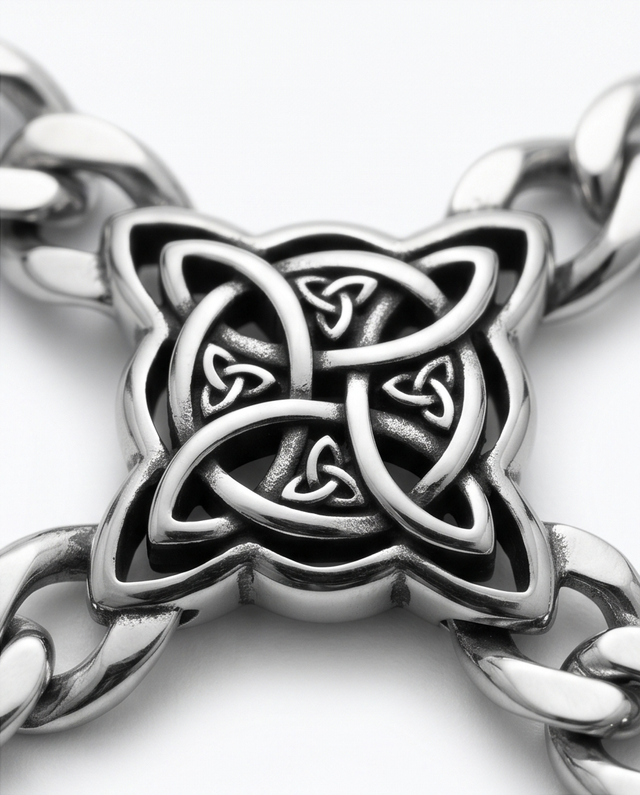 PULSERA DE HOMBRE DE ACERO QUIRURGICO 04