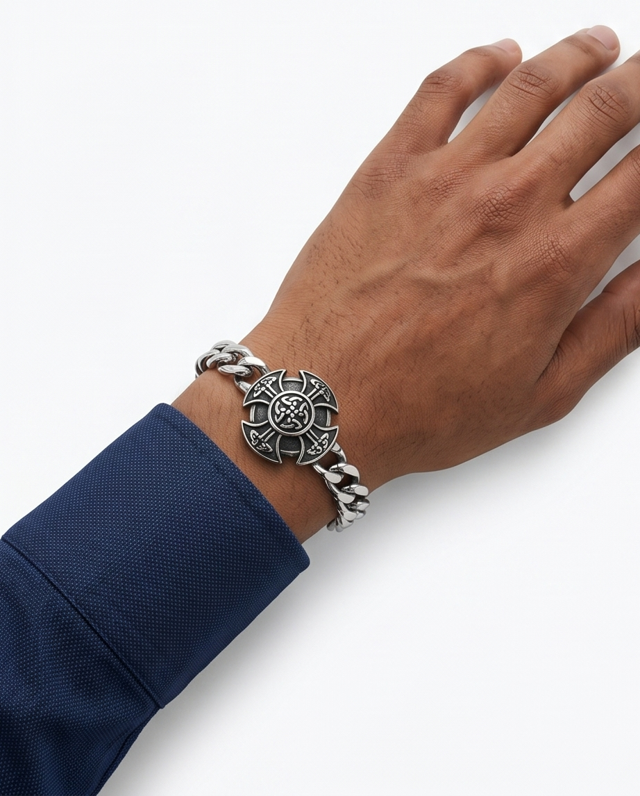 PULSERA DE HOMBRE DE ACERO 03