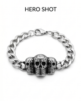 PULSERA DE HOMBRE EN ACERO QUIRURGICO 07