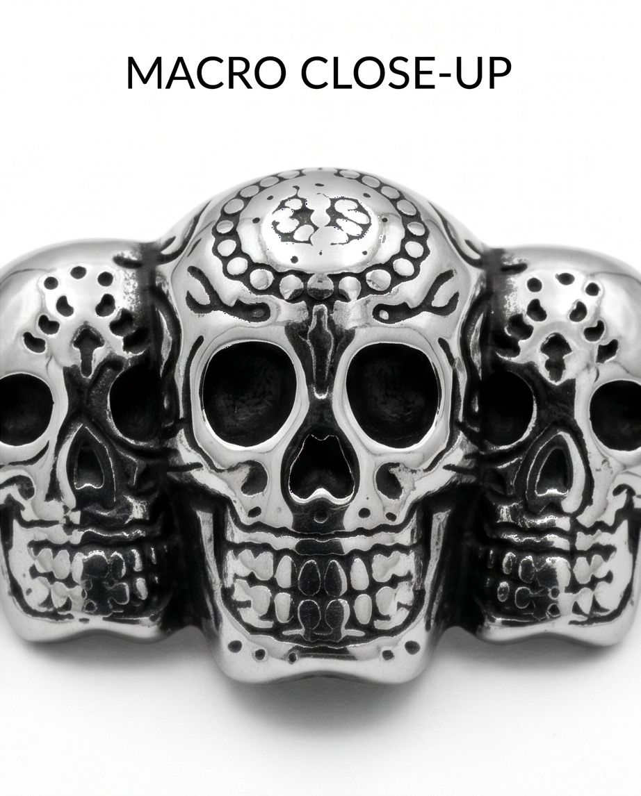 PULSERA DE HOMBRE EN ACERO QUIRURGICO 07