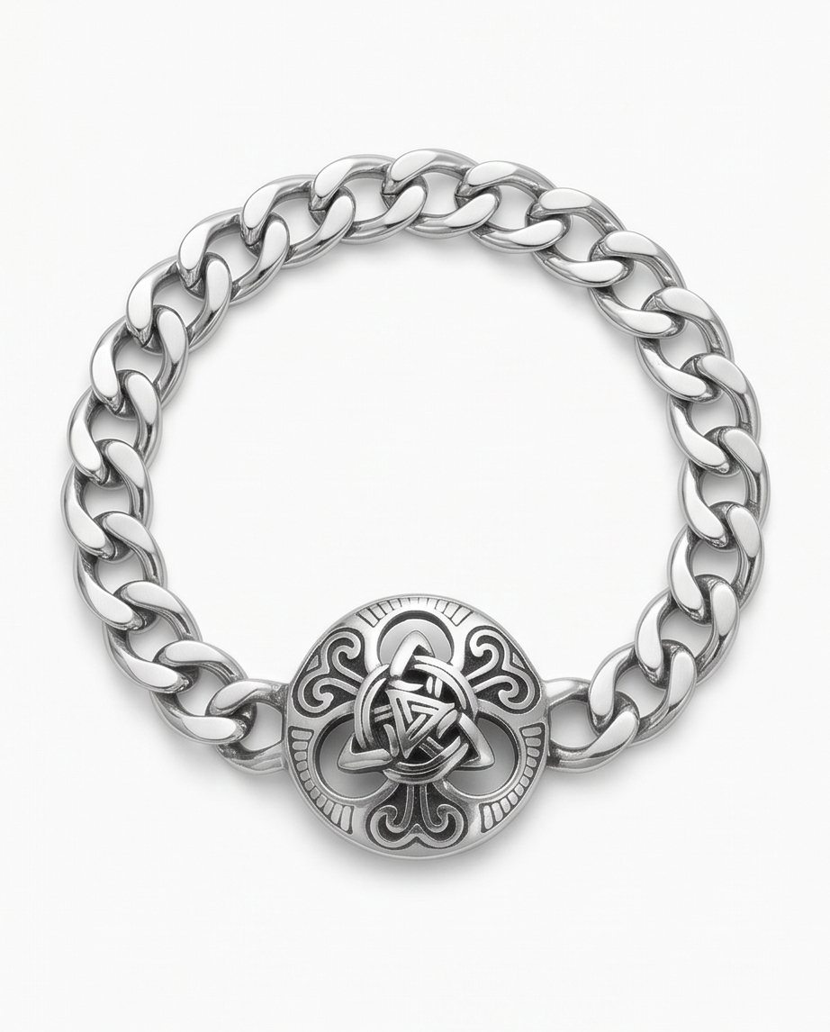 PULSERA DE HOMBRE EN ACERO QUIRURGICO 08