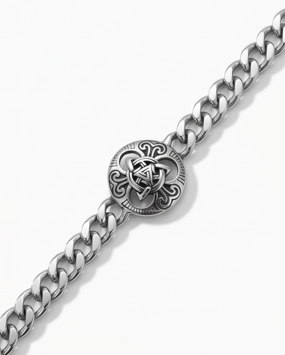 PULSERA DE HOMBRE EN ACERO QUIRURGICO 08