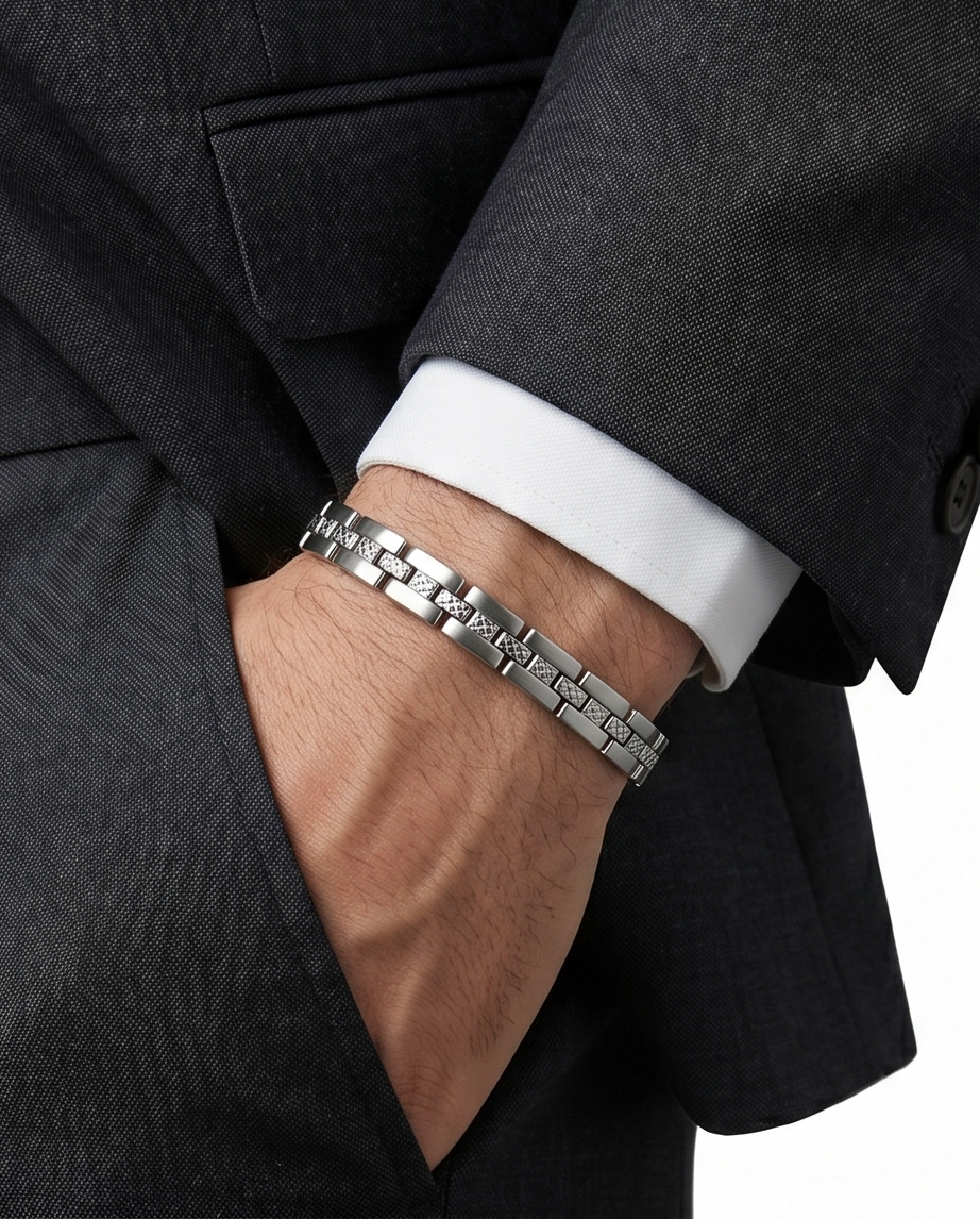PULSERA DE ACERO PU04