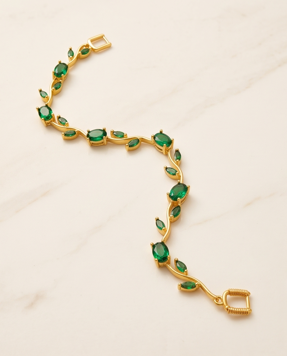 PULSERA DE ACERO CON PIEDRAS NATURALES