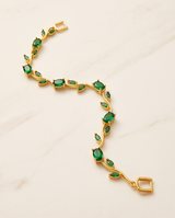 PULSERA DE ACERO CON PIEDRAS NATURALES