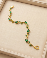 PULSERA DE ACERO CON PIEDRAS NATURALES