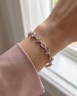 PULSERA DE ACERO CON PIEDRAS NATURALES