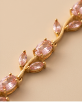 PULSERA DE ACERO CON PIEDRAS