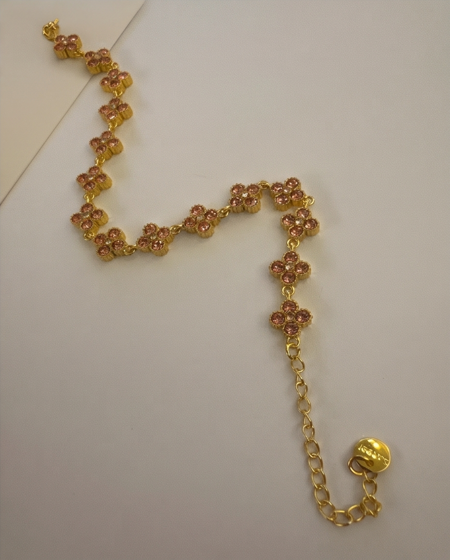 PULSERA DE ACERO CON PIEDRAS NATURALES