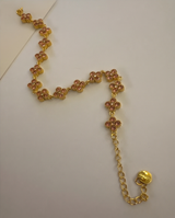 PULSERA DE ACERO CON PIEDRAS NATURALES