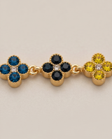 PULSERA DE ACERO QUIRURGICO CON PIEDRAS