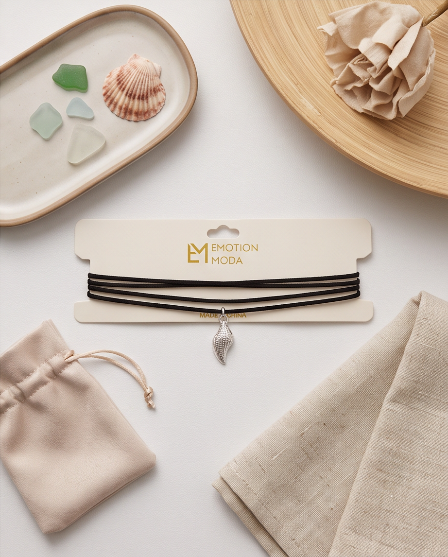 CHOKER CON CARACOL