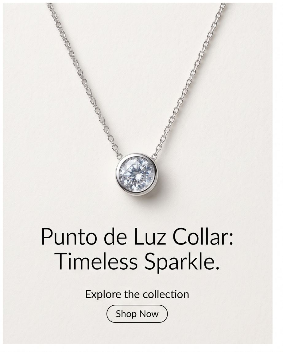 COLLAR ENCHAPADO PUNTO DE LUZ