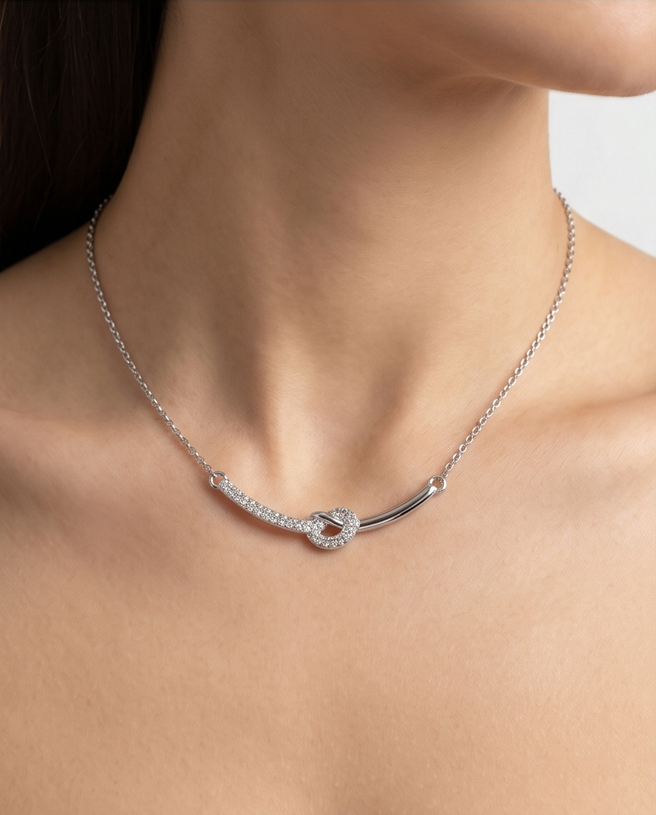 COLLAR CON DIJE ENCHAPADO