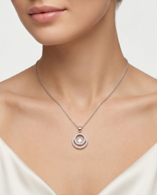 COLLAR CON DIJE ENCHAPADO