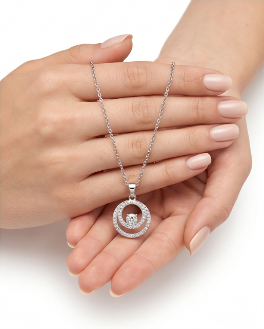 COLLAR CON DIJE ENCHAPADO