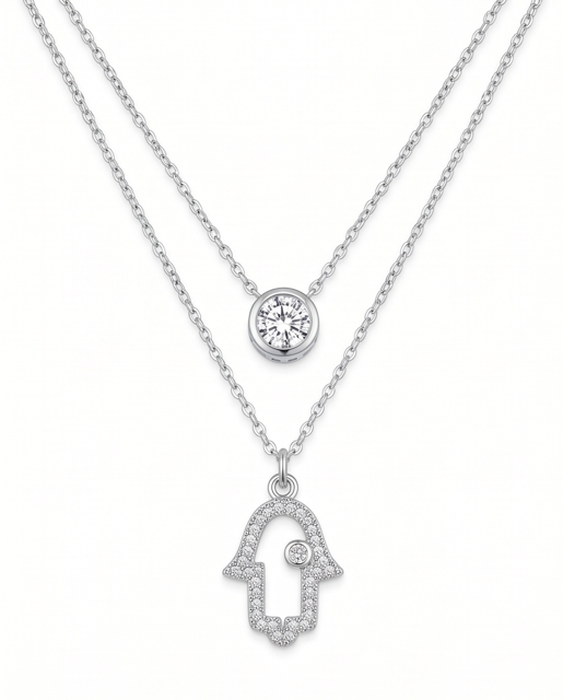 Collar FANTASIA doble con Dije