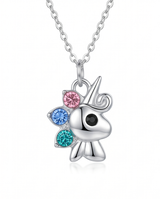 COLLAR ENCHAPADO CON DIJE