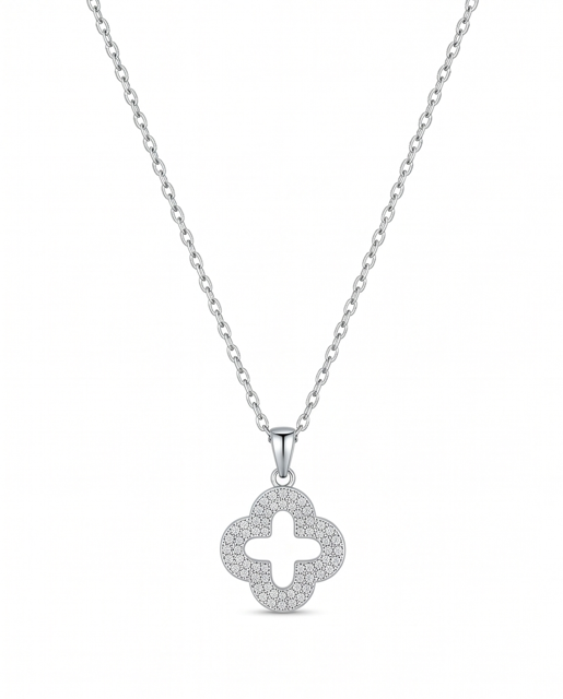 COLLAR ENCHAPADO CON DIJE