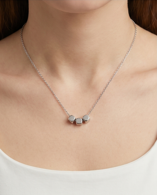 COLLAR CON DIJE ENCHAPADO