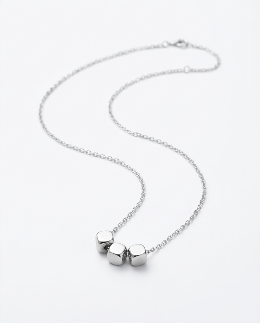 COLLAR CON DIJE ENCHAPADO