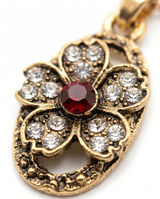 conjuntos de mujer collar y caravanas en bronce