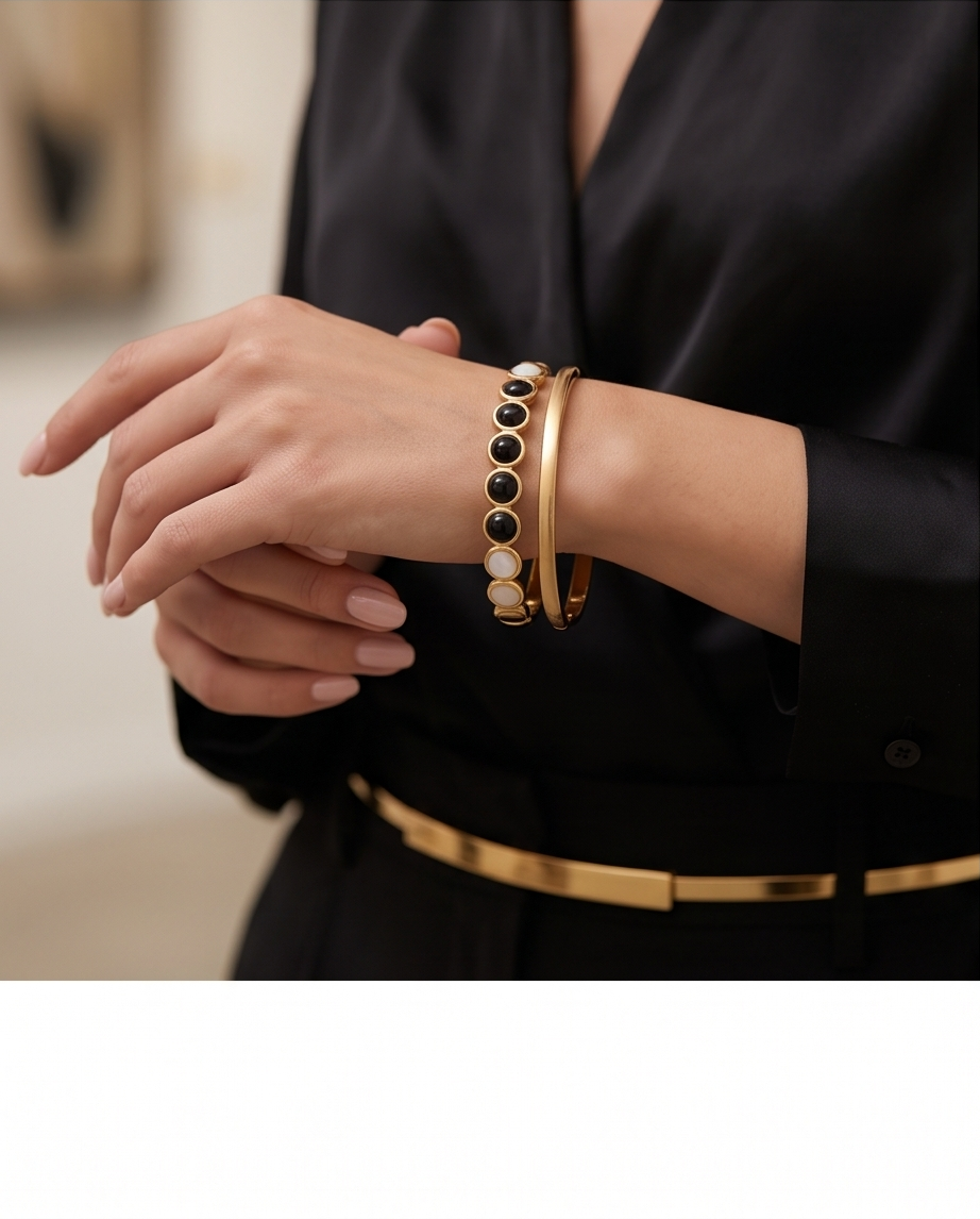 PULSERA , ESCLAVA EN ACERO QUIRURGICO 2027
