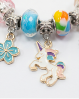 Pulsera de Dama fantasia con dijes 014