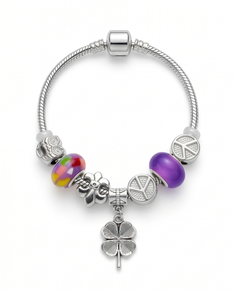 Pulsera de Dama con dijes 017