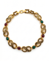 PULSERA DE BRONCE CON PIEDRAS