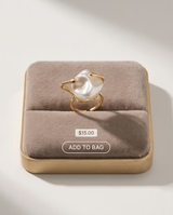 ANILLO DE ACERO QUIRURGICO DORADO COLECCIÓN 2027