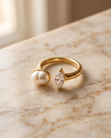 ANILLO DE ACERO QUIRURGICO DORADO COLECCIÓN 2027