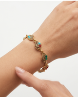 PULSERA DE BRONCE CON PIEDRAS