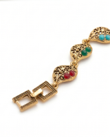 PULSERA DE BRONCE CON PIEDRAS