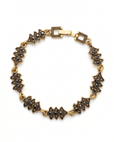 PULSERA DE BRONCE Y PIEDRAS
