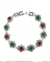 PULSERA DE BRONCE Y PIEDRAS