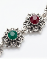 PULSERA DE BRONCE Y PIEDRAS