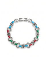 PULSERA DE BRONCE CON PIEDRAS