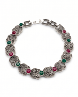 PULSERA DE BRONCE Y PIEDRAS