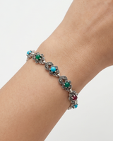 PULSERA DE BRONCE Y PIEDRAS