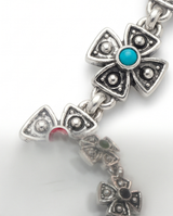 PULSERA DE BRONCE Y PIEDRAS