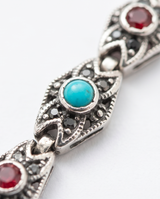 PULSERA DE BRONCE Y PIEDRAS