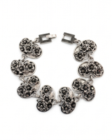 Pulsera de Bronce con piedras 12