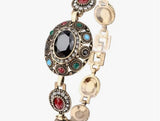 PULSERA DE BRONCE Y PIEDRAS