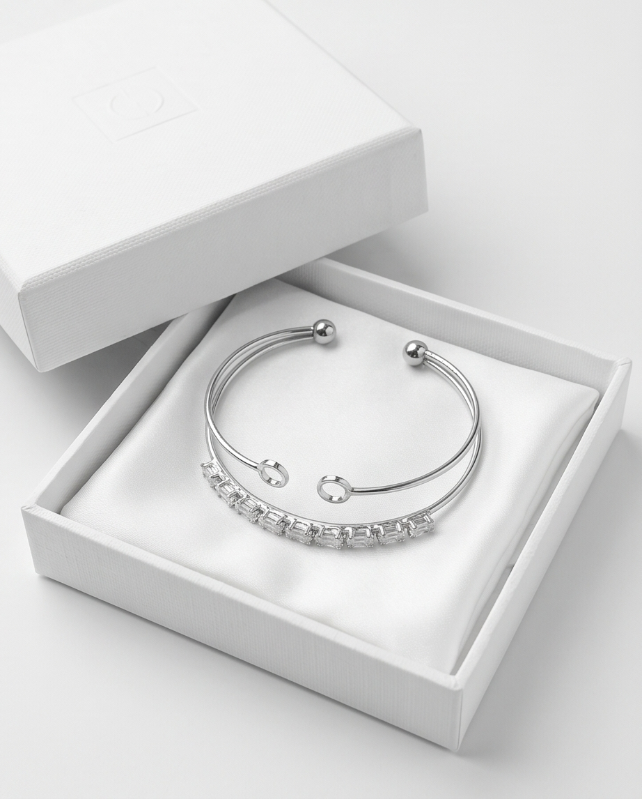 Pulsera de Dama con piedras 28