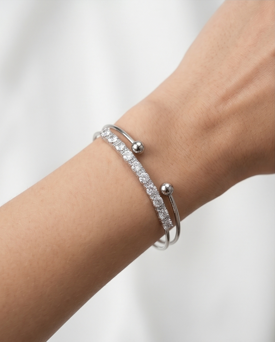 Pulsera de Dama con piedras 27