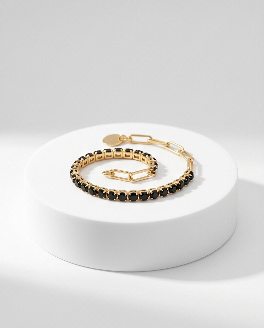 Pulsera de Dama con piedras 17