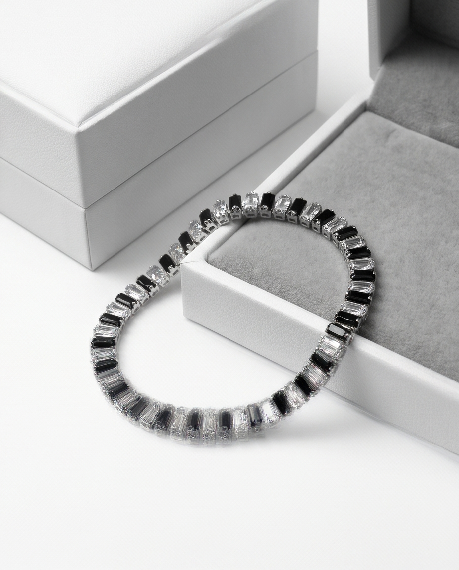 PULSERA CON PIEDRAS DAMA