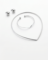 Conjunto Collar , Pulsera y Caravanas